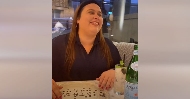 Restaurant Goes Above And Beyond To Make Blind Guest S Birthday