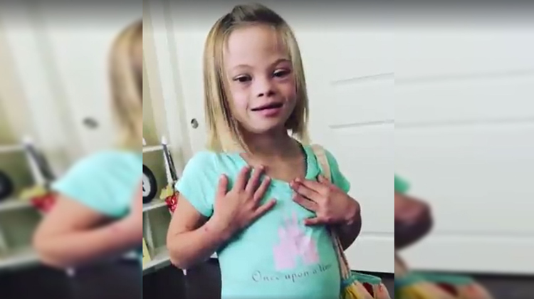 Mom Asks Daughter If ‘down Syndrome Is Scary Her Precious Viral Response Is Touching Millions