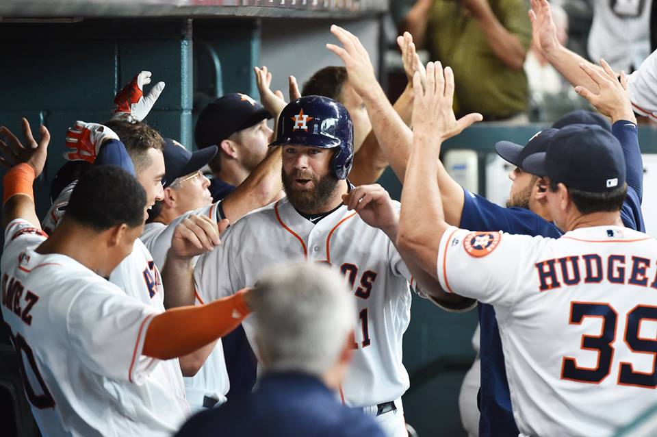 Astros' Evan Gattis completes his journey from custodian to World Series  champion 