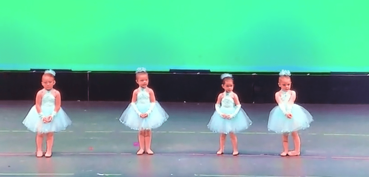 Tiny Ballerina Refuses To Dance At Recital - InspireMore