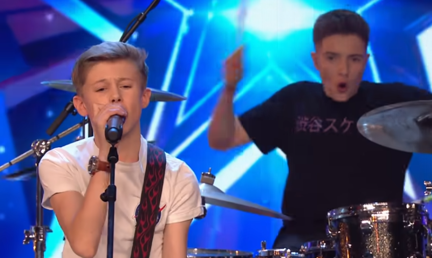 British Teen Boy Band Wows On 