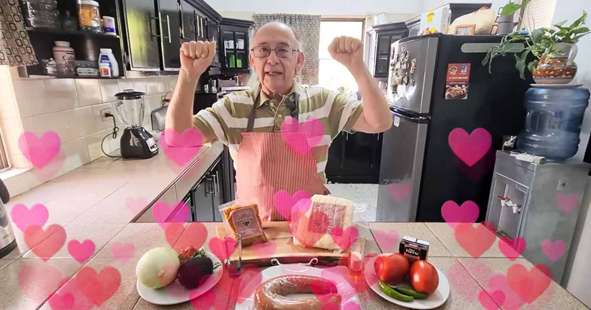 79 Year Old Grandpa Becomes Youtube Cooking Star After Losing His Job