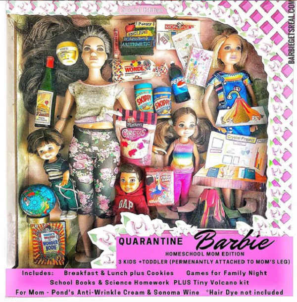 Grandma Keeps It Real By Creating Hilarious Quarantine Barbies. –  InspireMore