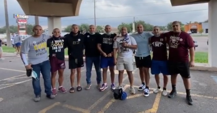 Rival Teams Shave Their Heads Together To Support Player With Cancer ...