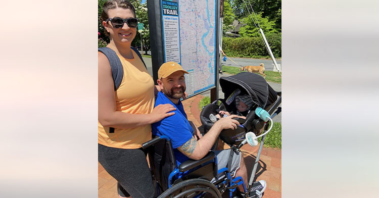 Teen Engineers Design Unique Wheelchair Adapter So Dad Can Take Walks ...