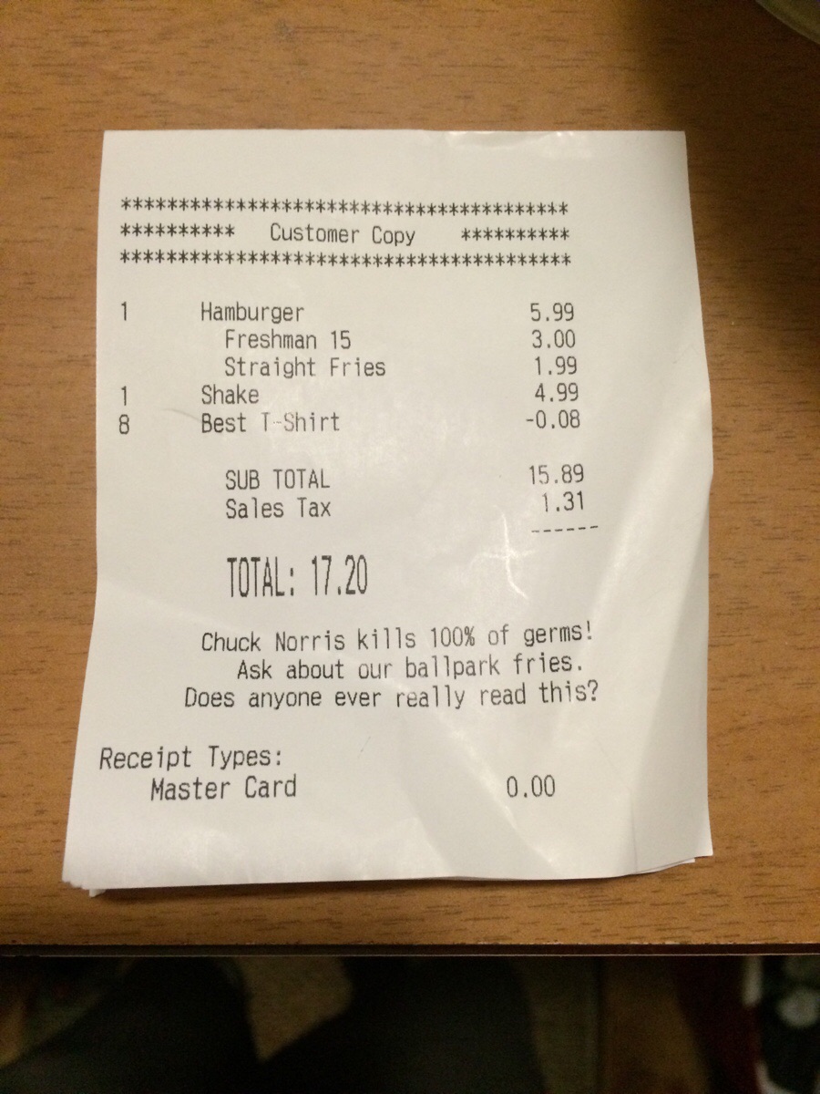 15 Receipts With Hidden Messages So Funny, We're Double Checking Ours ...