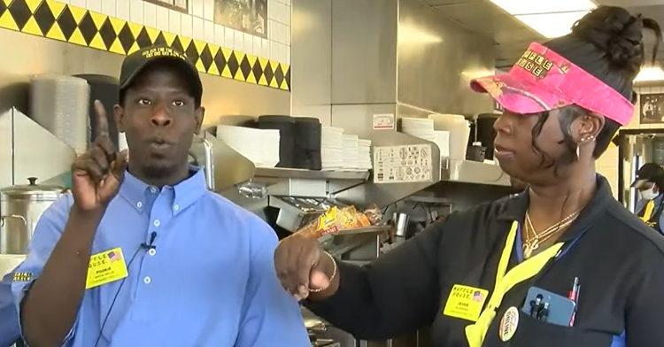 No Sign? No Problem! Waffle House Employees Invent Hand Signals For Deaf  Coworker. – InspireMore