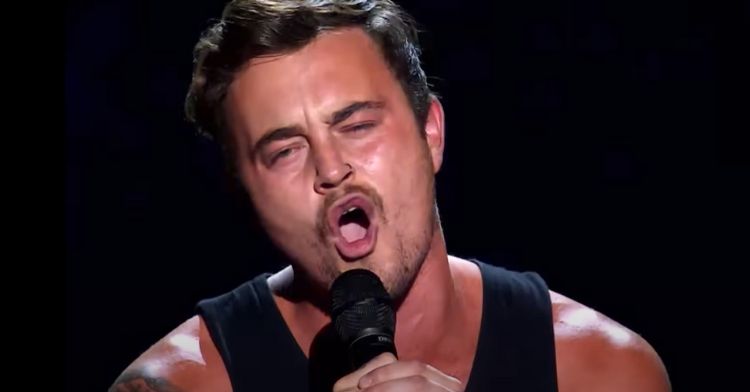 A singer on "The Voice" wowed everyone with his cover.