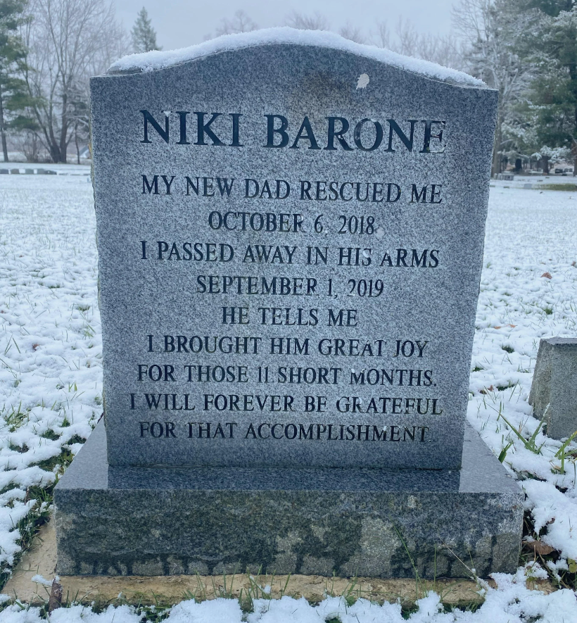 niki barone headstone