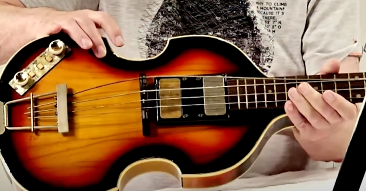 Paul McCartney Reunited With Long-Lost Bass Guitar Stolen Over 50 Yrs Ago.