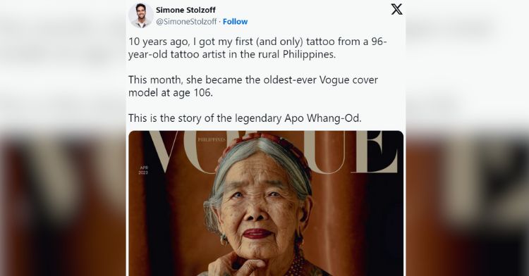 How 106-year-old Apo Whang-Od Became Vogue's Oldest Cover Model