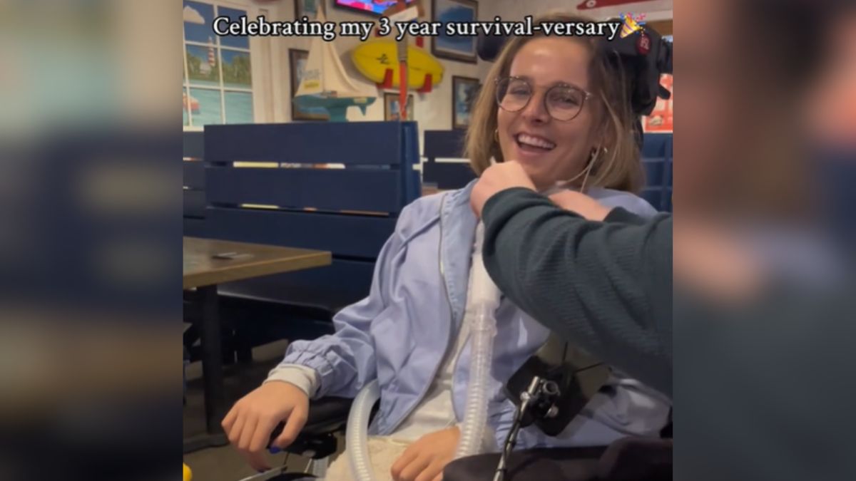 Inspirational People: Woman Celebrates Three Years Of Survival After ...