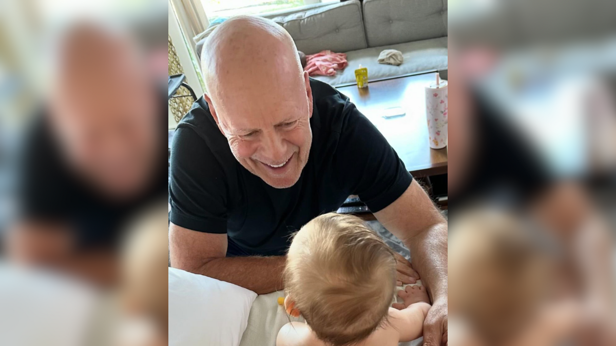 Rumer Shares Footage Of Bruce Willis Bonding With Grandchild