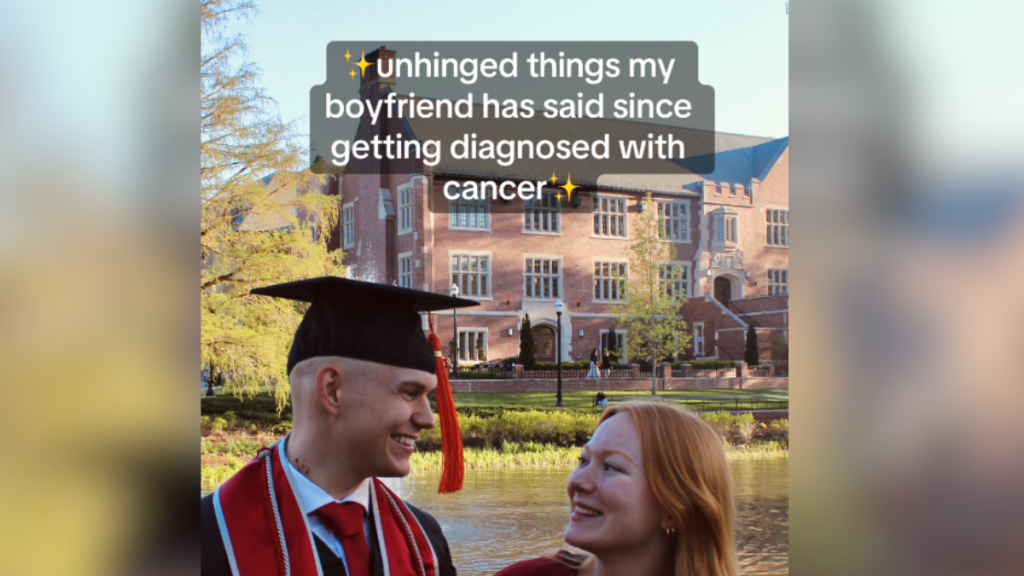 boyfriend diagnosed with cancer