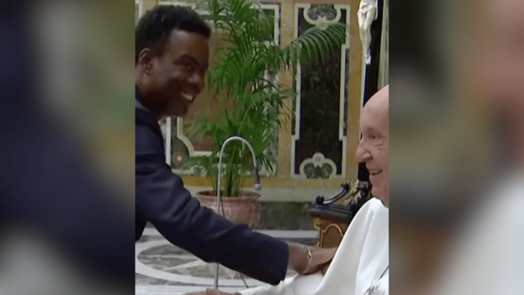 chris rock and the pope