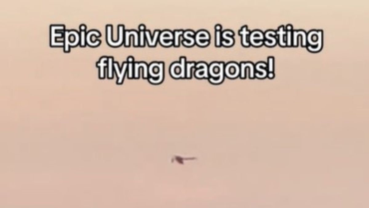 Dragon spotted over Universal’s Epic Universe in Florida – InspireMore