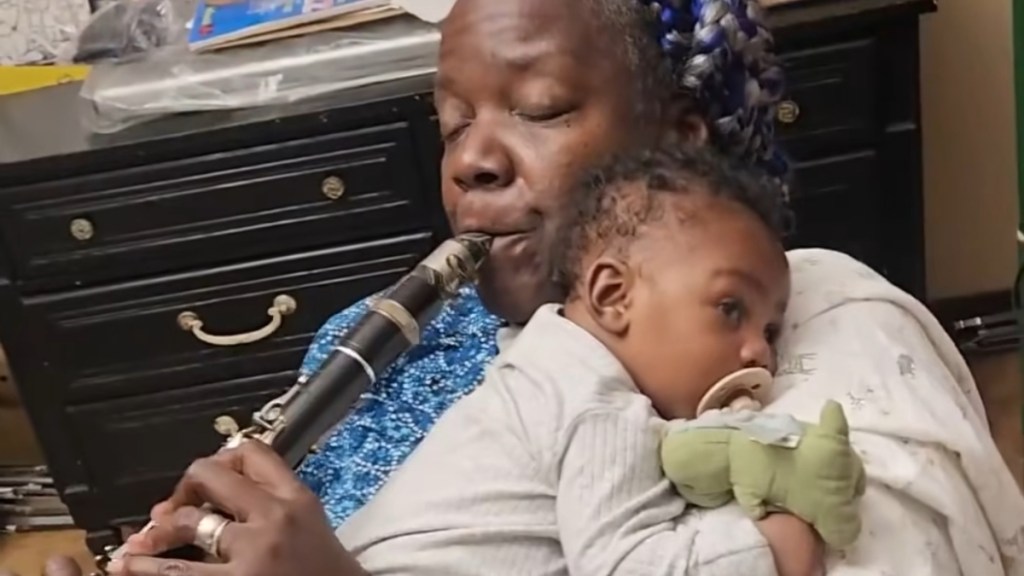 Grandma Grandson Clarinet