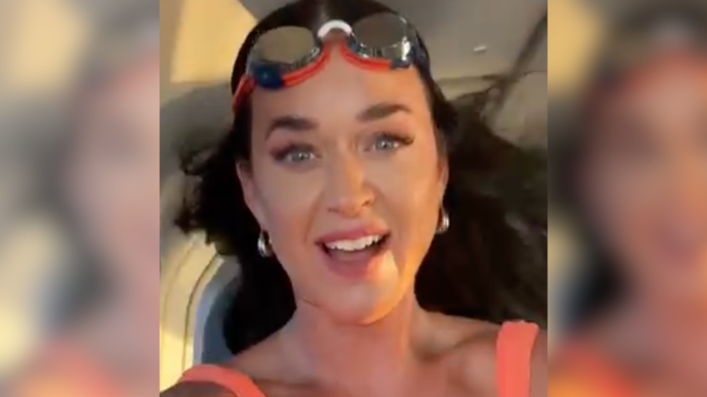 Katy Perry Helicopter