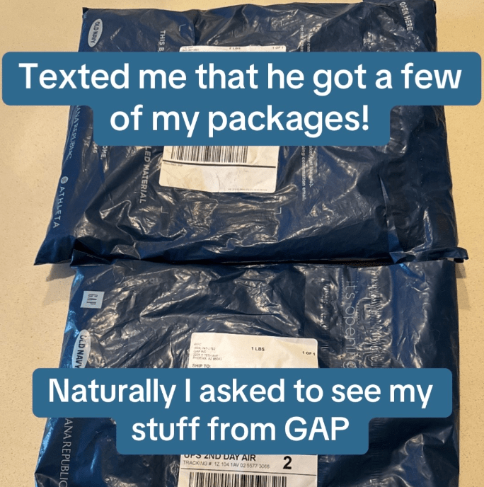 package from Gap