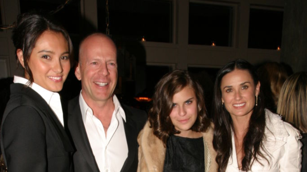 Bruce Willis Demi Moore Emma Heming