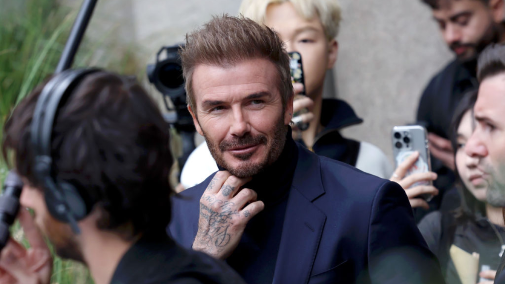 David Beckham self care