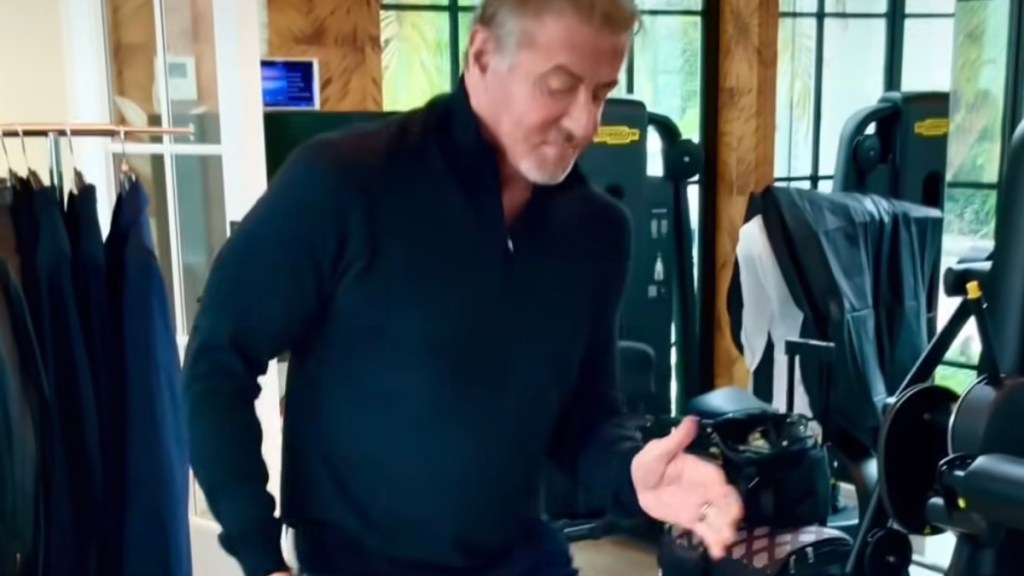 Sylvester Stallone Dance