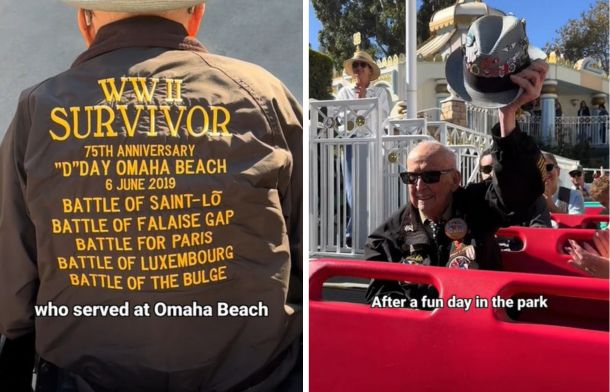 Never Too Old For Fun: 101-Year-Old Man Celebrates His Very First Visit To Disneyland