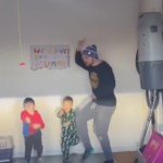 Dad Kids Dance