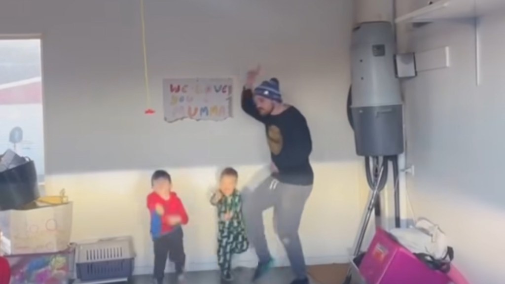 Dad Kids Dance