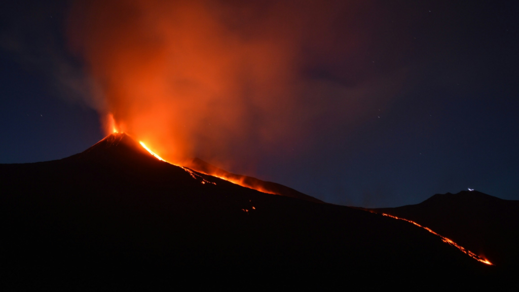 Drone Volcano