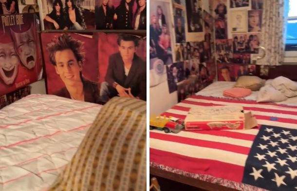 Blast From The Past: Sister’s Old Bedroom Is A Veritable Time Capsule To The 80s