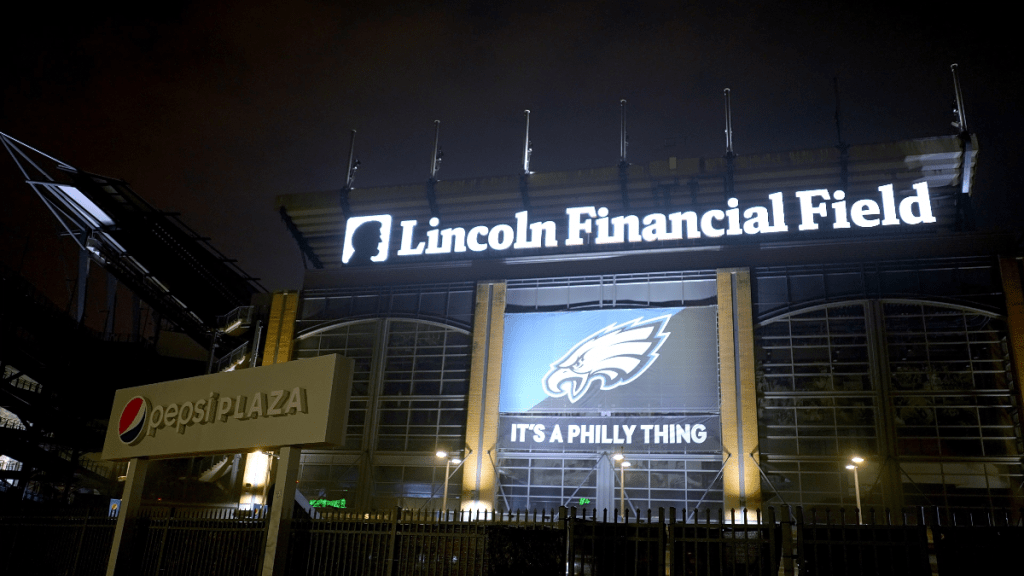 Kylie Kelce Lincoln Financial Field