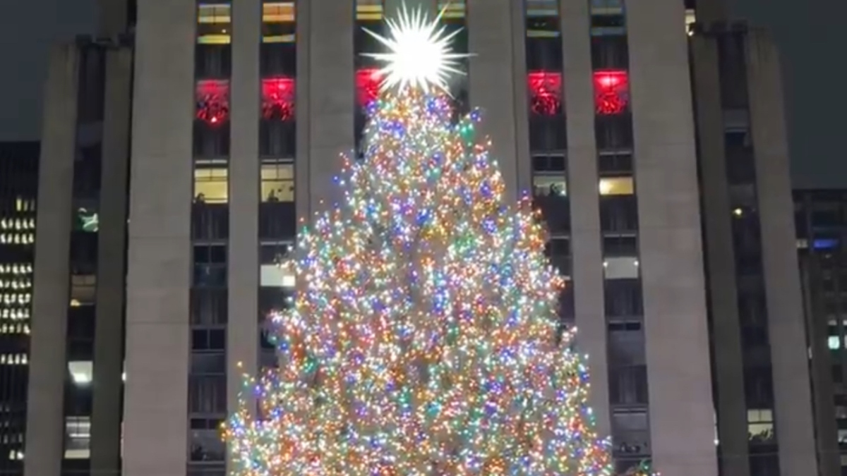 NYC Kicks Off The Holidays With The Rockefeller Tree Lighting