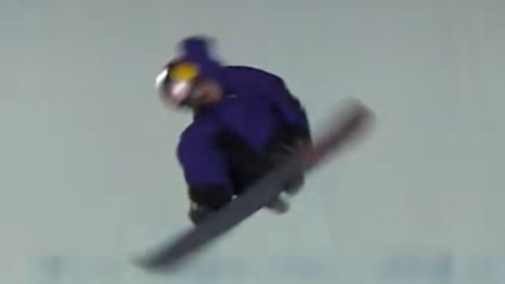 Hiroto Ogiwara establishes snowboard record for first ever 2340 Mute Grab in a competition.