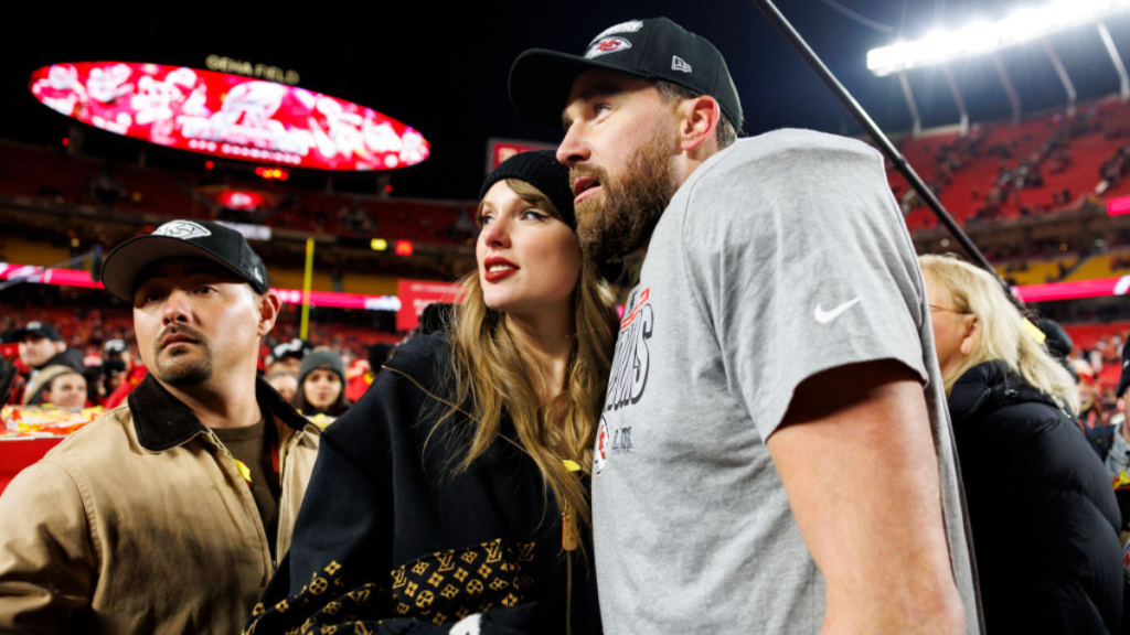 Reporters Asked Travis Kelce If He’ll Propose At The Super Bowl & His Answer Has Us On The Edge Of Our Seats!